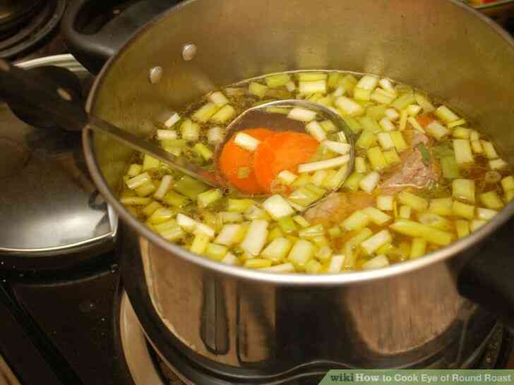 Image intitulé Cuisiner la noix de Ronde Rôti Étape 12